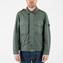 Flatt Nylon Mixed Goggle Overshirt Jacket
