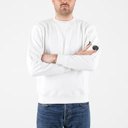 Diagonal Raised Fleece Crewneck Sweatshirt - 2