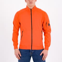 Diagonal Fleece Open Zip Lens - 1