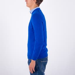 Cotton Merino Crew Neck Jumper - 4