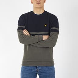 Panel Strip Crew Neck - 3