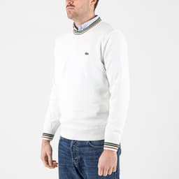 Striped Cotton Jersey Sweater - 3