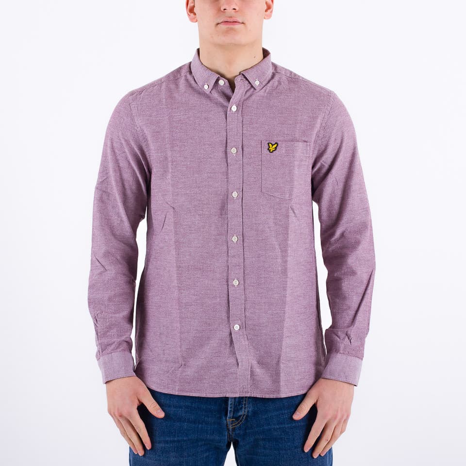 Regular Fit Light Weight Oxford Shirt - 1