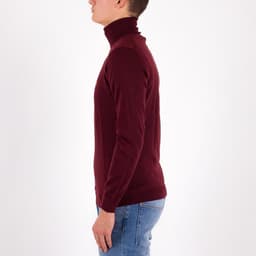 Gosforth Merino Roll Neck Sweater - 4