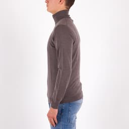 Gosforth Merino Roll Neck Sweater - 4