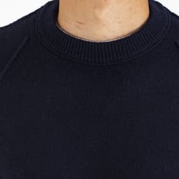Crew Neck Lambswool Sweat - 6