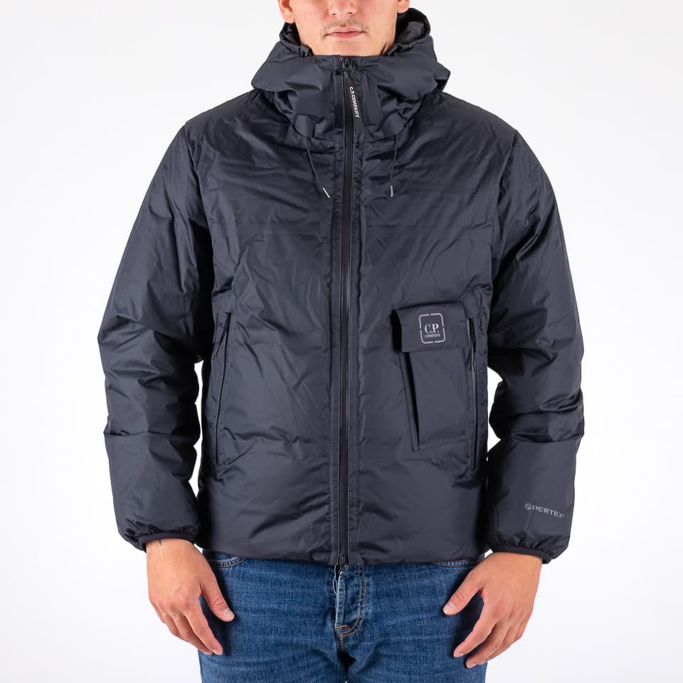 Metropolis Series Baffled Hooded Down Jacket - 1