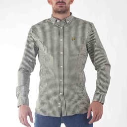 Slim Fit Gingham Shirt - 1