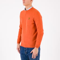 Cotton Merino Crew Neck Jumper - 3