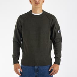 Crew Neck Lambswool Sweat - 1