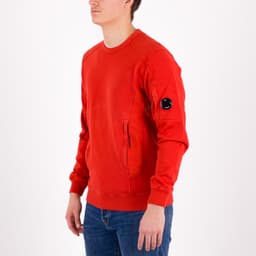 Contrast Panel Crew Neck Sweatshirt - 2