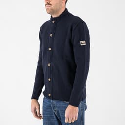 Lambswool Buttoned Cardigan - 3