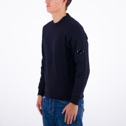Diagonal Raised Fleece Lens Sweatshirt - 2