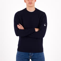 Lambswool Lens Sweater - 3