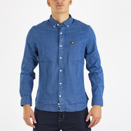 Slim Fit Denim Shirt - 1