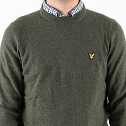 Lambswool Blend Crew Neck Jumper - 6