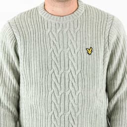 Ribbed Cable Knit Jumper - 6