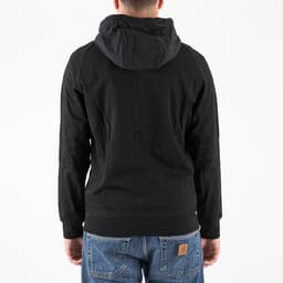 Half Raglan Sleeve Panneled Hoodie - 5
