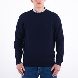 Light Cotton Crew Sweater - 1