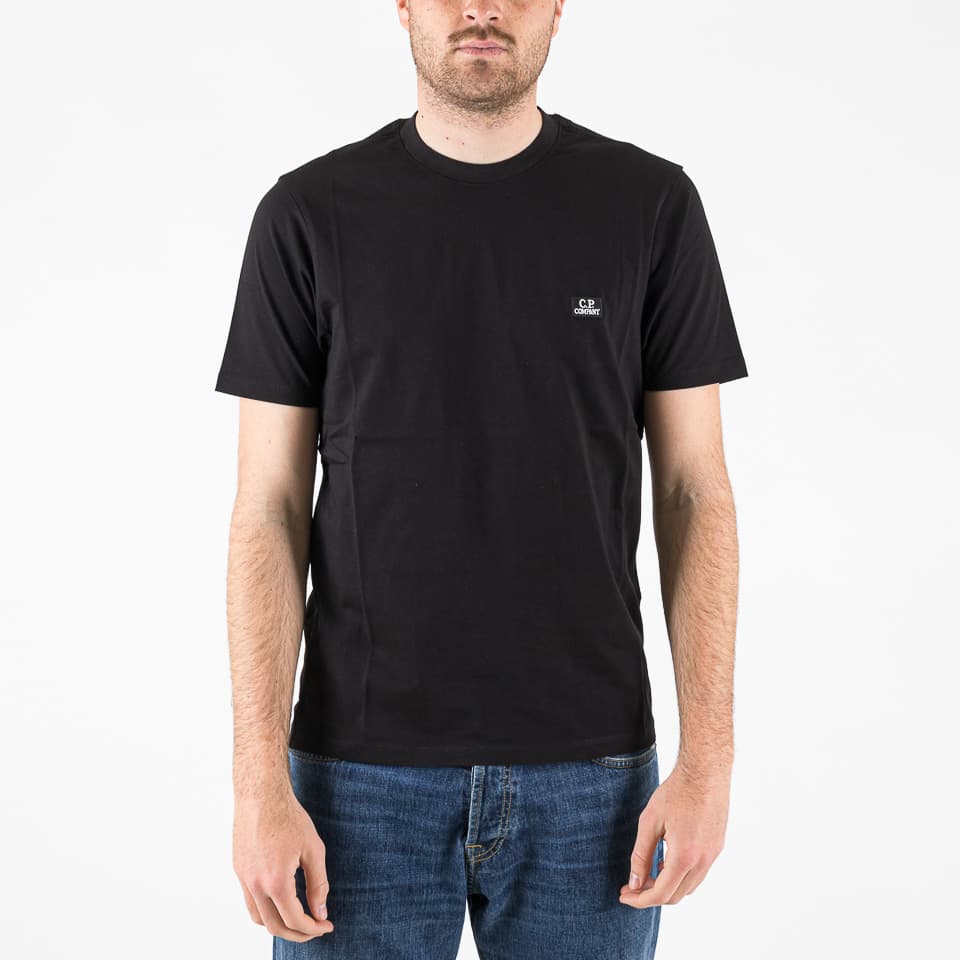 30/1 Jersey Short Sleeve Logo Patch T-Shirt - 1