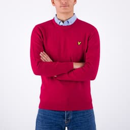 Cotton Merino Crew Neck Jumper - 3