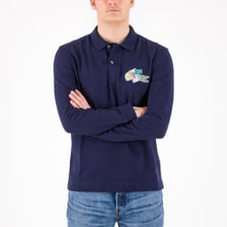 Regular Fit LS Holiday Polo - Made in France - 2