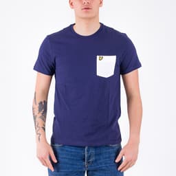 Contrast Pocket T-Shirt - 1