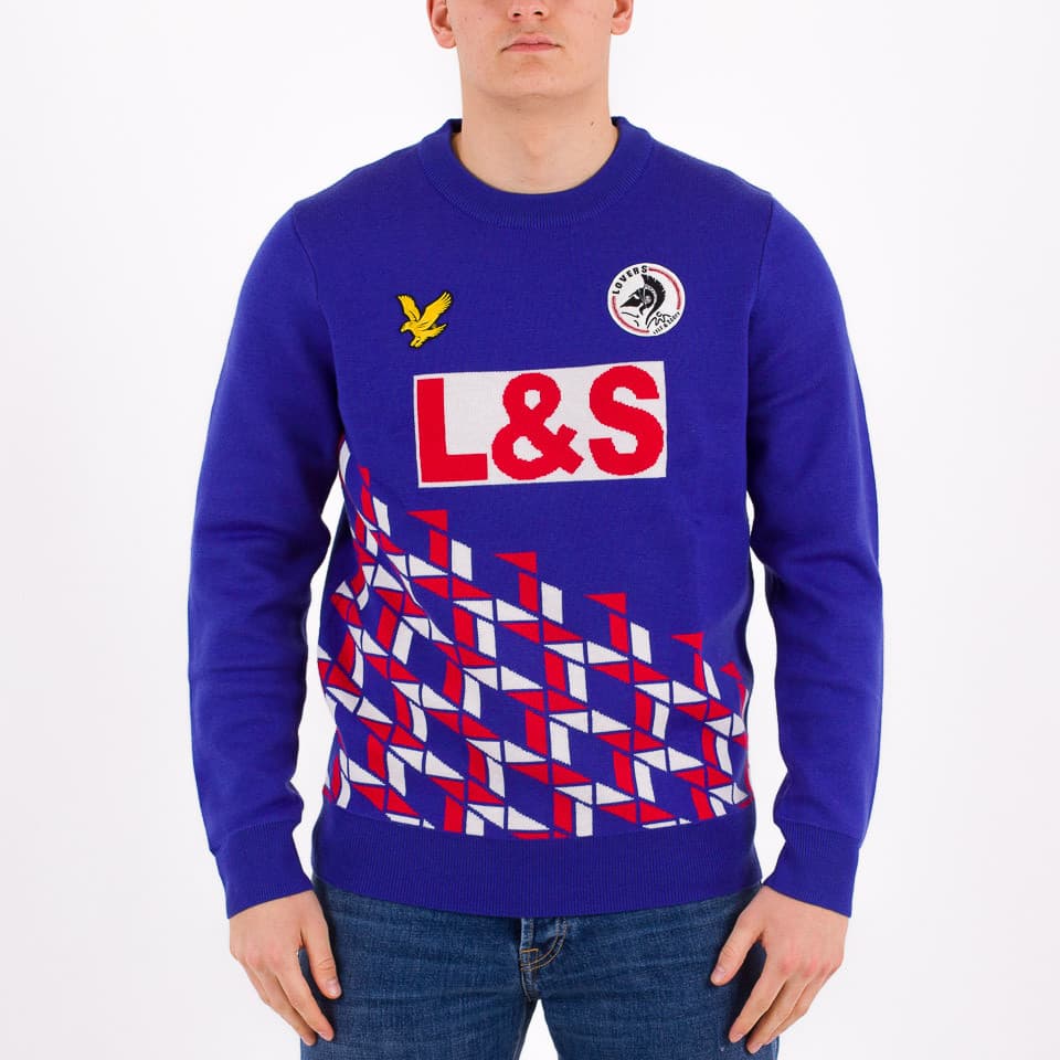 Geometric Jacquard Knitted Jumper - 1