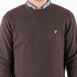 Cotton Merino Crew Neck Jumper - 6