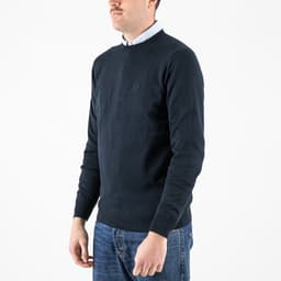 Pima Cotton Crew Jumper - 3