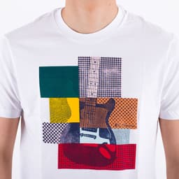 Cropped Guitar Tee - 5