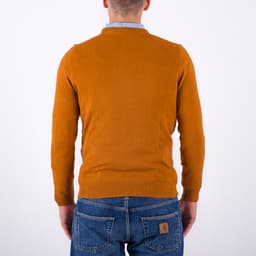 Cotton Merino Crew Neck Jumper - 5