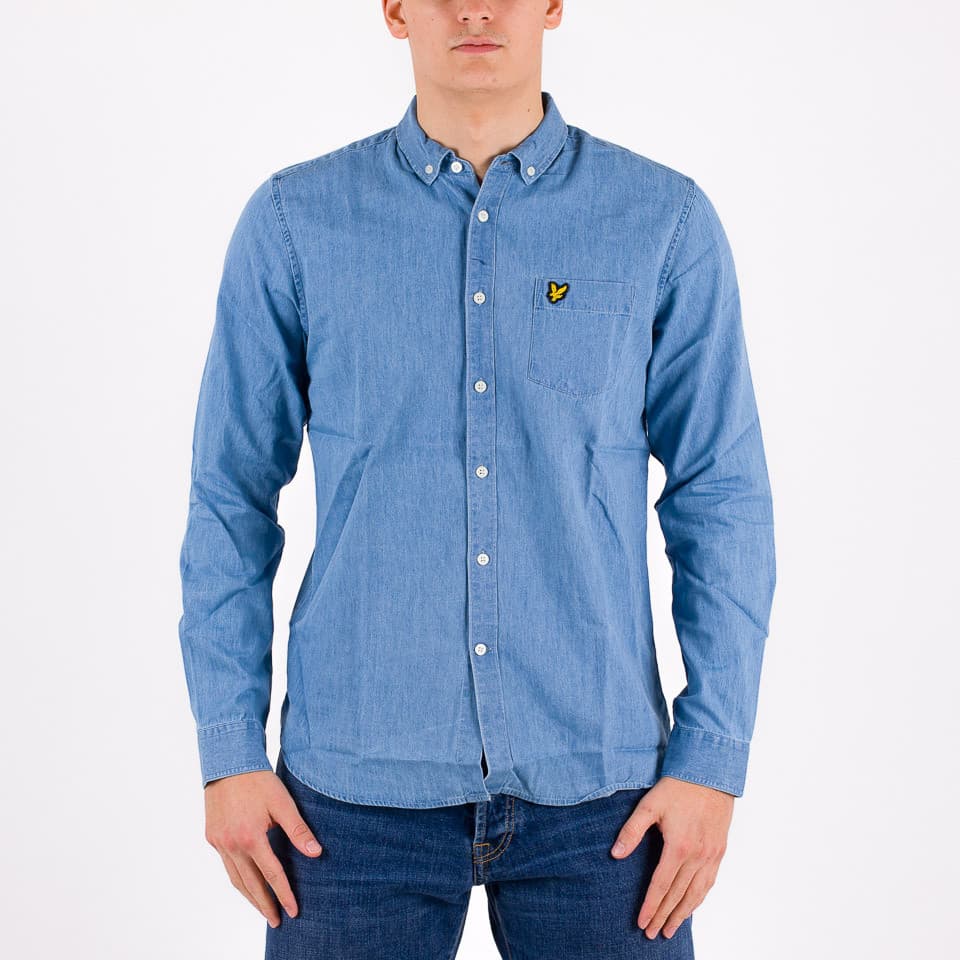 Denim Waffle Shirt - 1