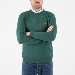 Cotton Crew Neck Jumper - 2