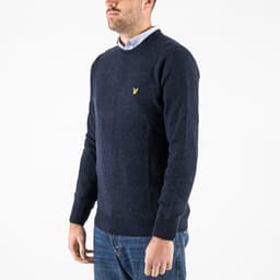 Lambswool Blend Crew Neck Jumper - 3