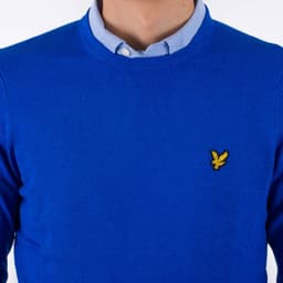 Cotton Merino Crew Neck Jumper - 6