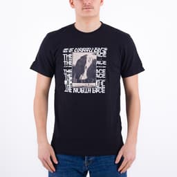 Warped Type Graphic T-Shirt - 1