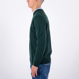 Classic Fit Wool Blend Jumper - 4