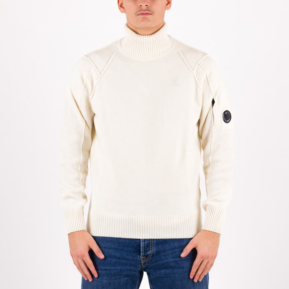Turtle Neck Lambswool Sweater - 1