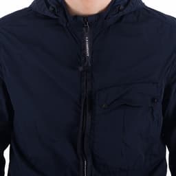 Chrome-R Mixed Garment Dyed Goggle Overshirt - 6