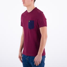 Contrast Pocket T-Shirt - 2