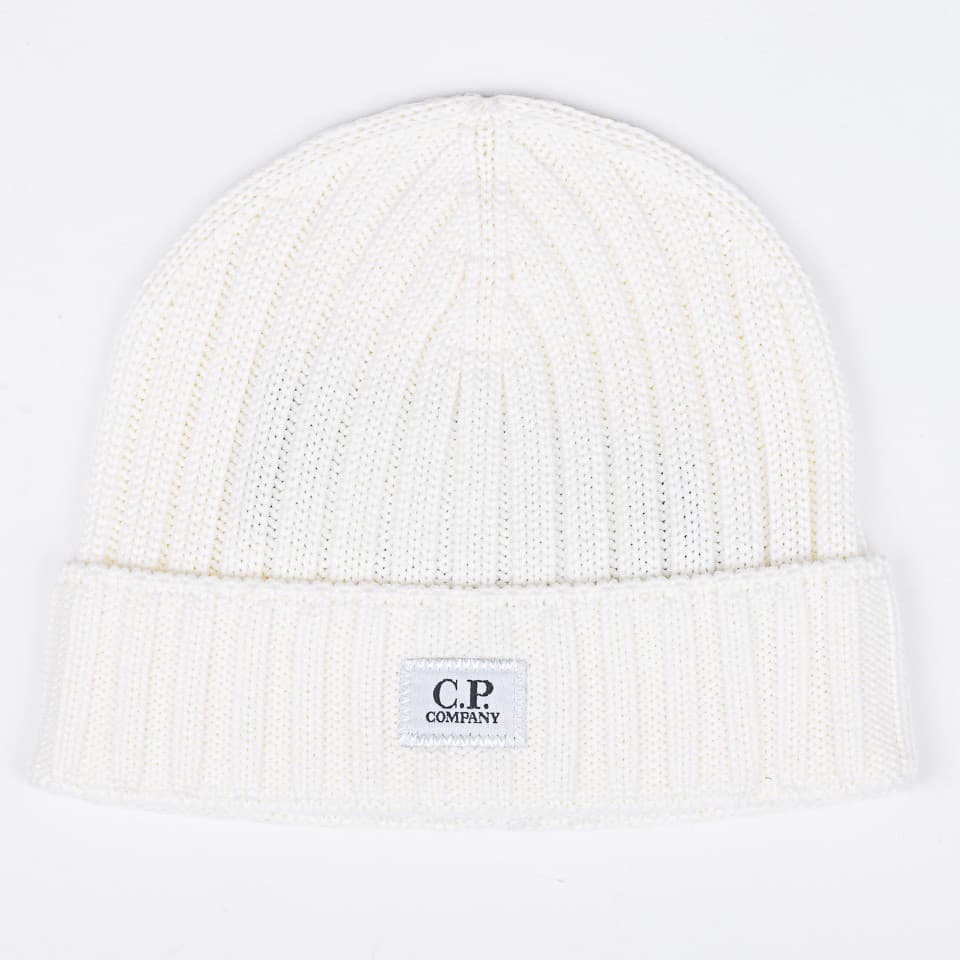 Extra Fine Merino Wool Logo Beanie - 1