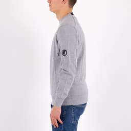 Diagonal Fleece Lens Sweatshirt - 4