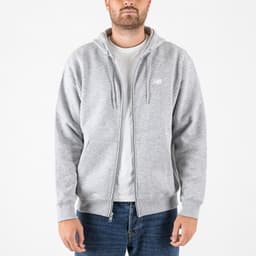 Essentials Logo Fleece Full ZIp Hoodie - 7