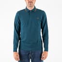 LS Twin Tipped Fred Perry Polo Shirt