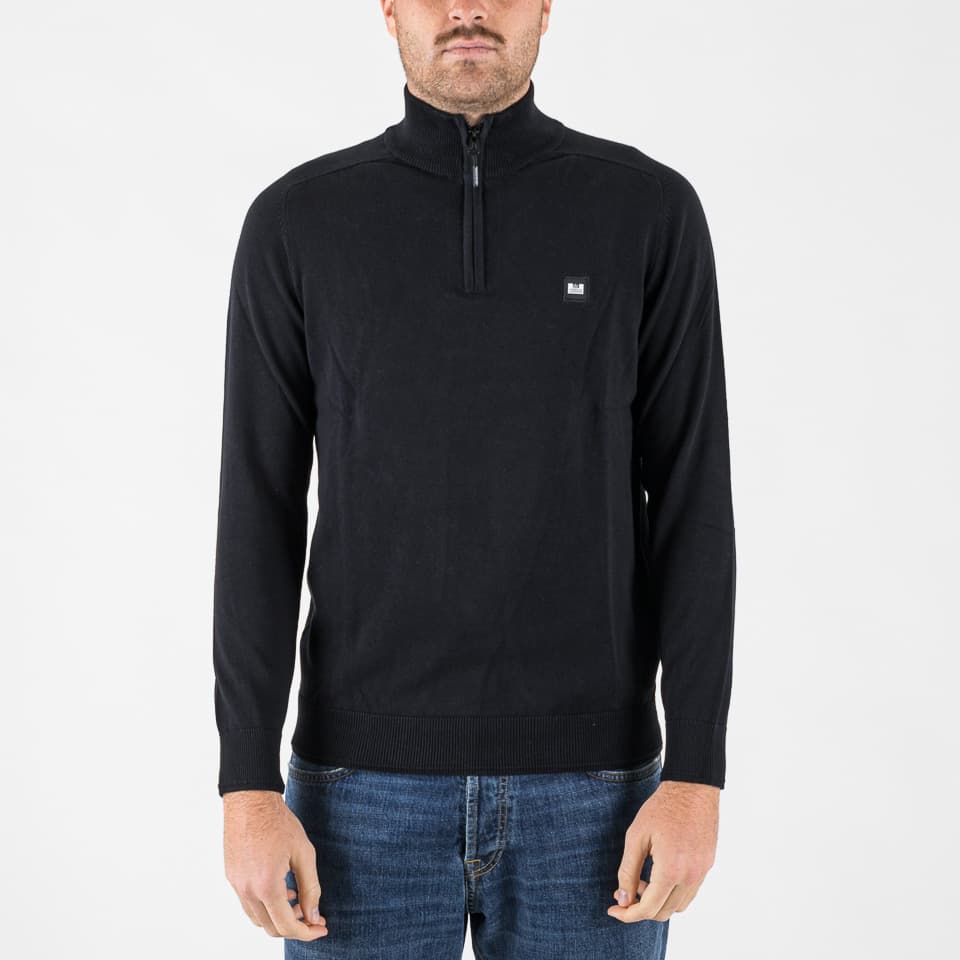 Pierre Knitted Quarter Zip Sweater - Weekend Offender - Maglie