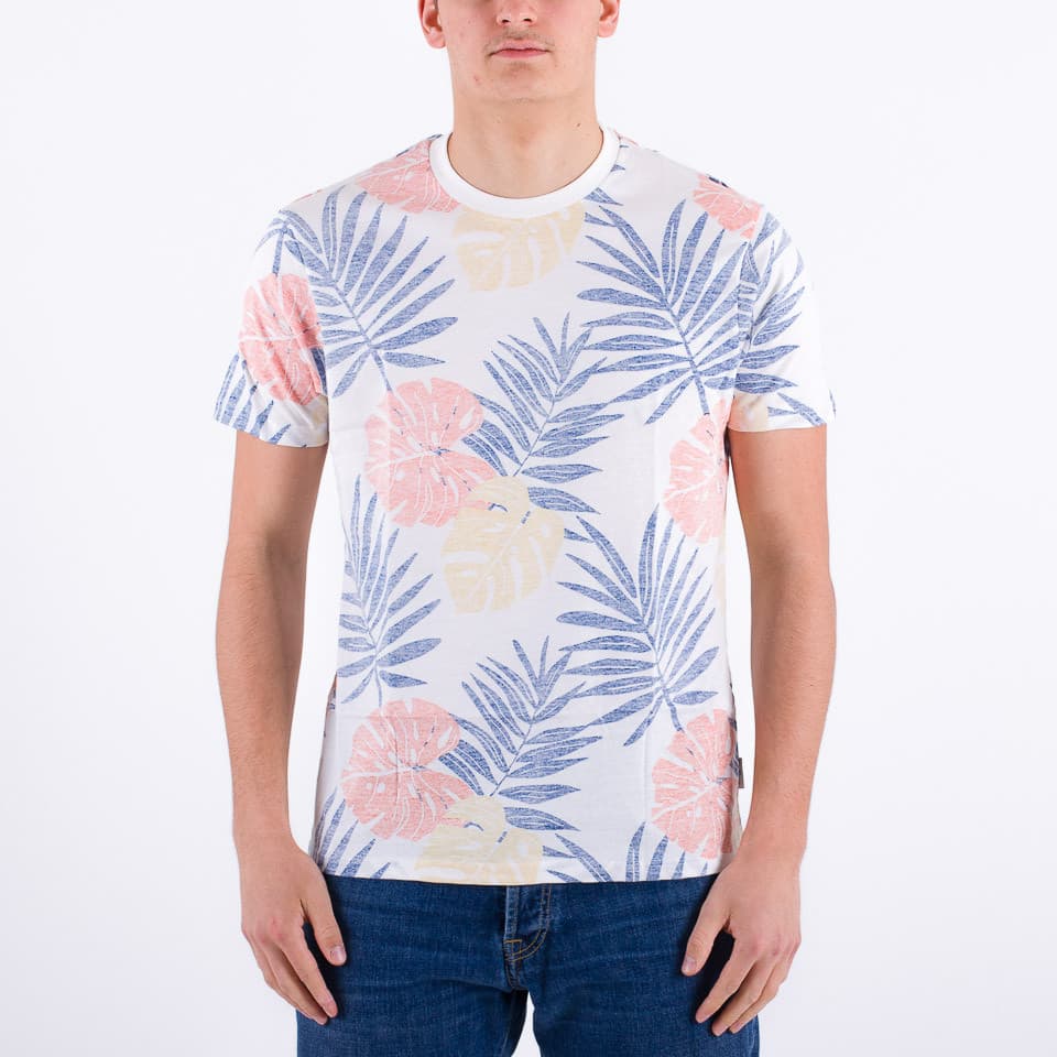 Reverse Print Floral Tee - Ben Sherman - T-shirts