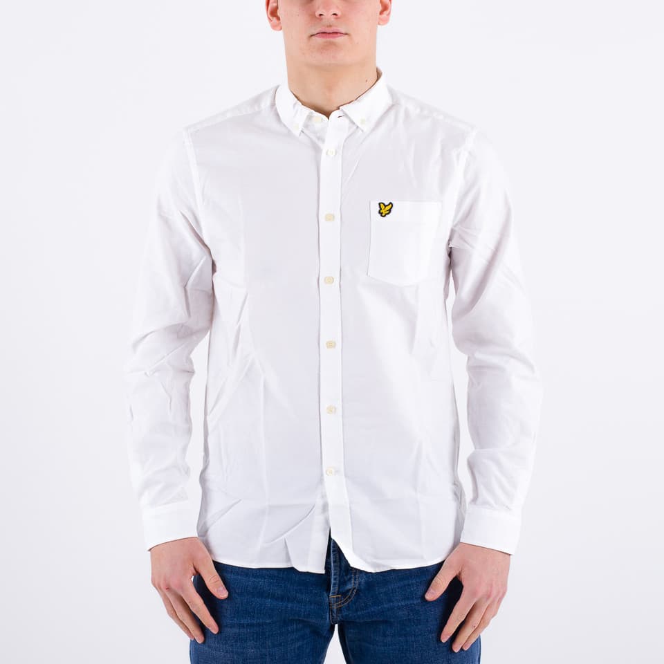 Regular Fit Light Weight Oxford Shirt - Lyle & Scott - Shirts