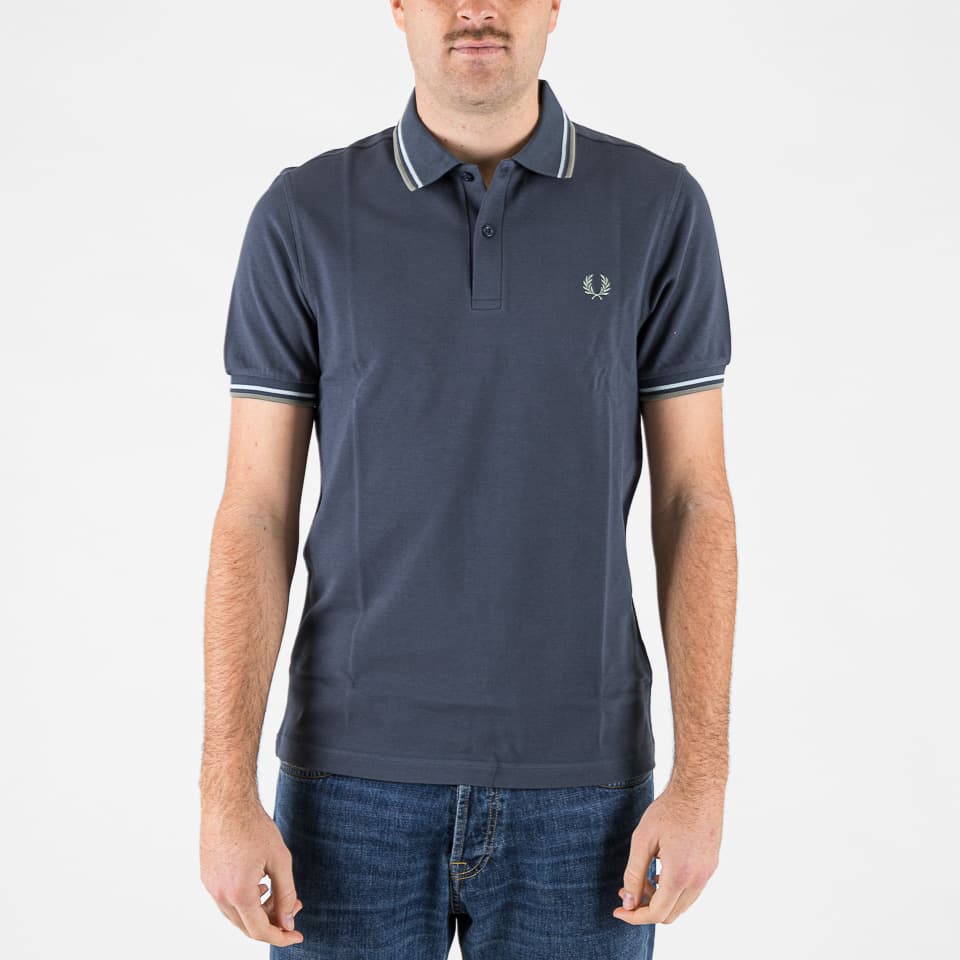 Twin Tipped Fred Perry Polo Shirt - 1