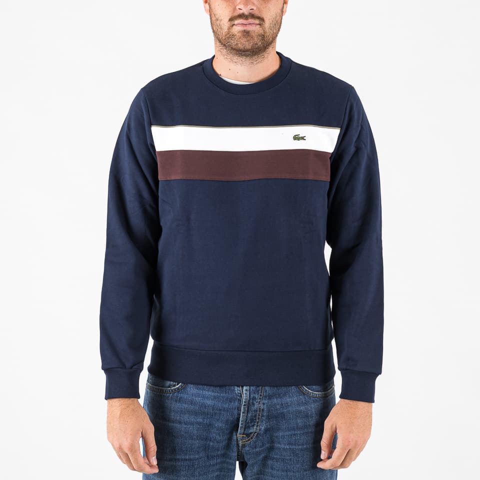 Colour-Block Fleece Sweatshirt - Lacoste - Sweatshirts